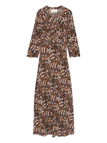 Robe longue à motif animalier - Ba&Sh - Modalova