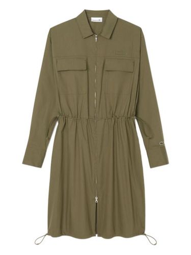 Robe zippée à lien de resserrage - Lacoste - Modalova