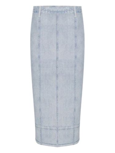 Jupe évasée à empiècement en jean - rag & bone - Modalova