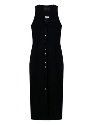 Robe mi-longue boutonnée sans manches - VETEMENTS - Modalova