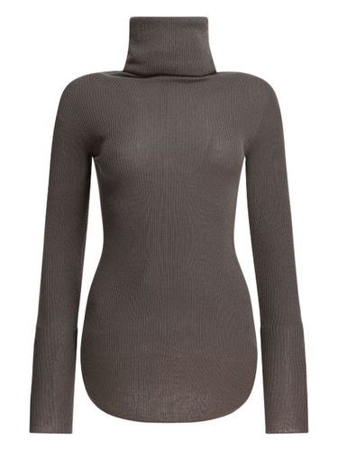 Pull en maille côtelée à col roulé - Rick Owens - Modalova
