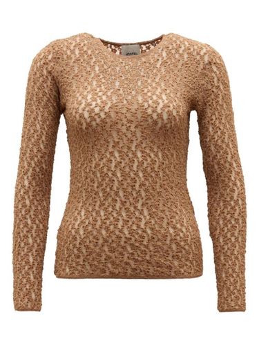 T-shirt à manches longues à logo - ISABEL MARANT - Modalova