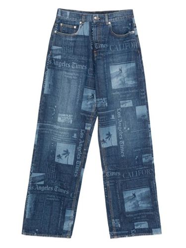 Palm Angels jean en coton - Bleu - Palm Angels - Modalova