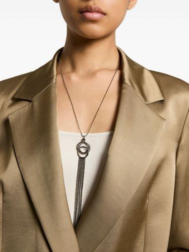 Peserico collier à pampille - Gris - Peserico - Modalova