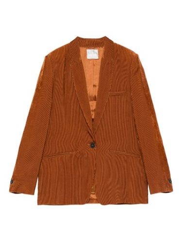 Blazer en velours côtelé à simple boutonnage - Forte Forte - Modalova