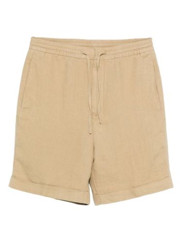 Short en lin à lien de resserrage - Canali - Modalova