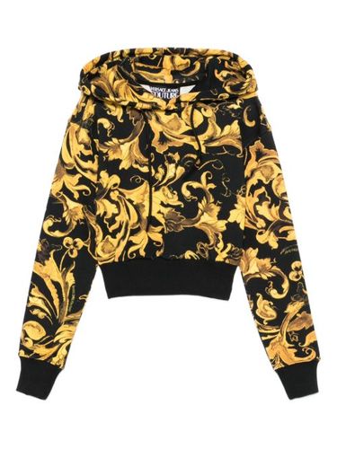 Hoodie à imprimé baroque - Versace Jeans Couture - Modalova