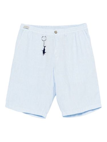 Paul & Shark short en lin - Bleu - Paul & Shark - Modalova