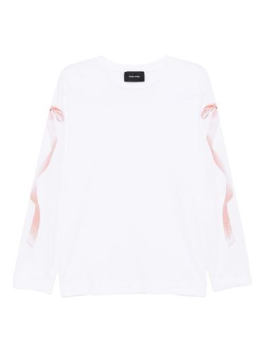 T-shirt à imprimé ruban - Simone Rocha - Modalova