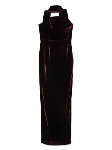 Robe en velours à dos nu - Roland Mouret - Modalova
