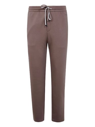 Pantalon de jogging à patch logo - Emporio Armani - Modalova