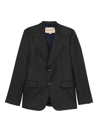 Blazer à revers crantés - Valentino Garavani - Modalova