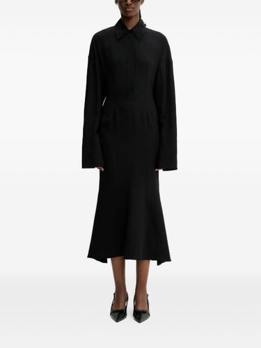 Robe mi-longue évasée à col chemise - Sportmax - Modalova