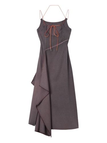 Sunnei robe froncée - Marron - Sunnei - Modalova