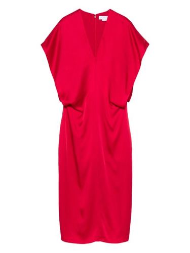 Robe en satin à coupe mi-longue - Stella McCartney - Modalova