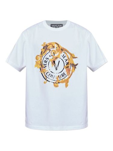 T-shirt à imprimé baroque - Versace Jeans Couture - Modalova