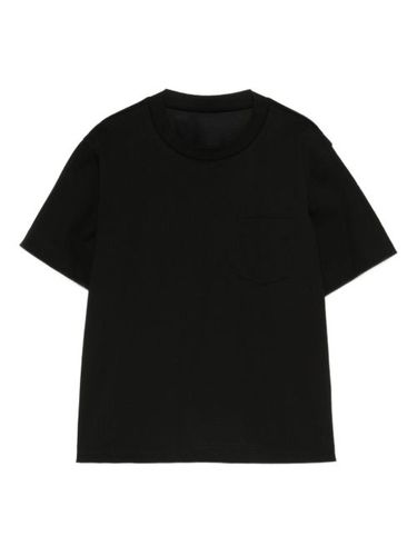 T-shirt superposé à poche poitrine - sacai - Modalova