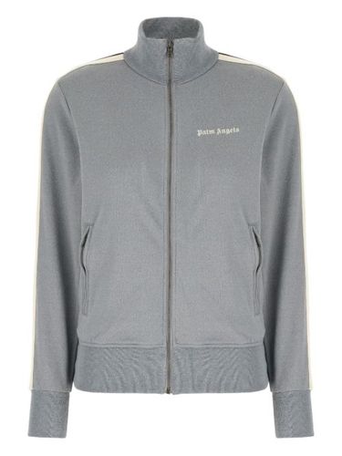 Sweat zippé à rayures - Palm Angels - Modalova