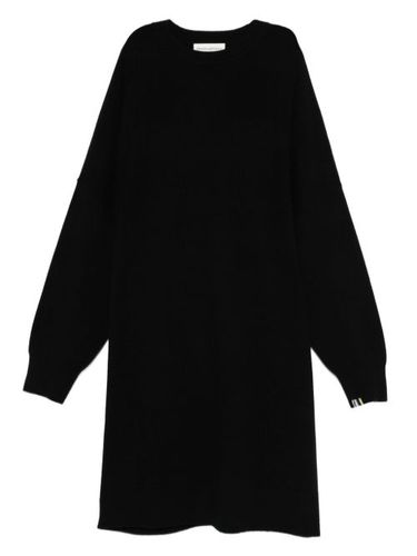 Robe-pull nervurée à encolure ronde - extreme cashmere - Modalova