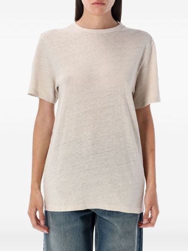 T-shirt en lin à col rond - MARANT ÉTOILE - Modalova