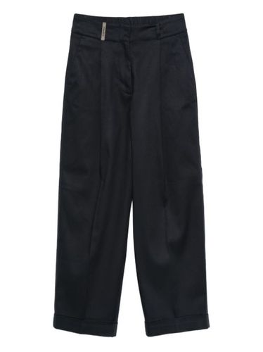 Pantalon à détail plissé - Peserico - Modalova