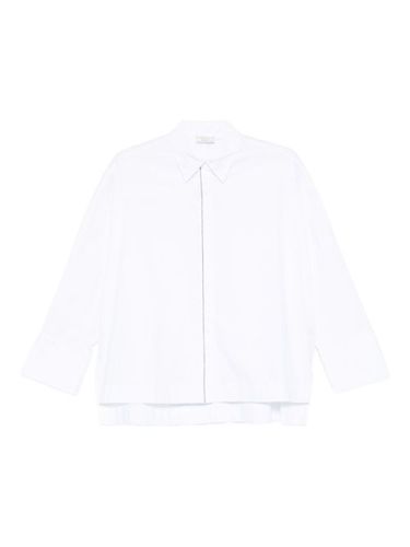 Chemise à col oversize - Peserico - Modalova