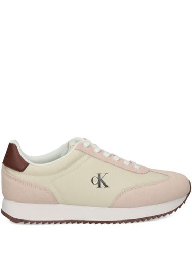 Baskets en daim à logo CK - Calvin Klein Jeans - Modalova