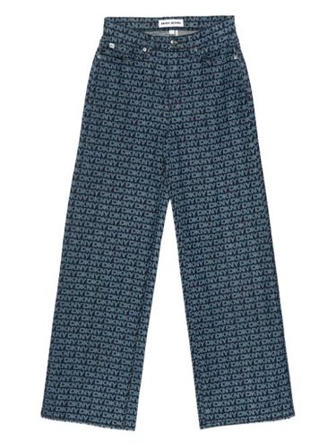 DKNY jean à plaque logo - Bleu - DKNY - Modalova