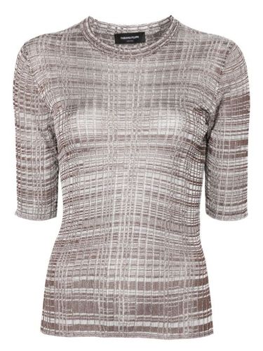 T-shirt rayé - Fabiana Filippi - Modalova