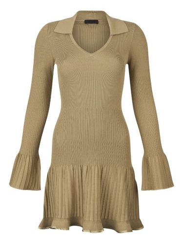 Robe courte en maille côtelée - LIU JO - Modalova