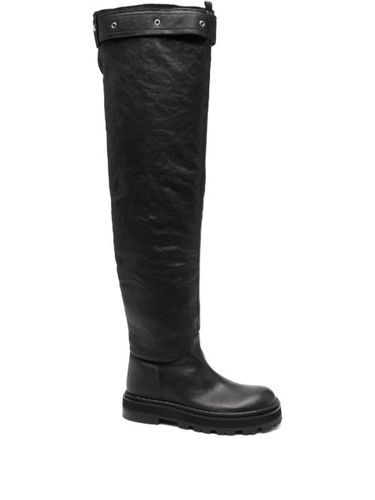 Cuissardes en cuir - Patrizia Pepe - Modalova