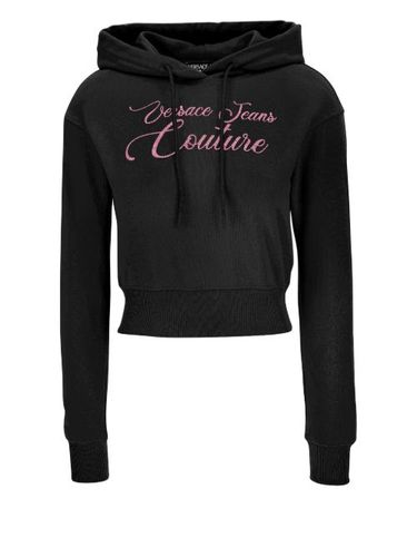 Hoodie à logo imprimé - Versace Jeans Couture - Modalova