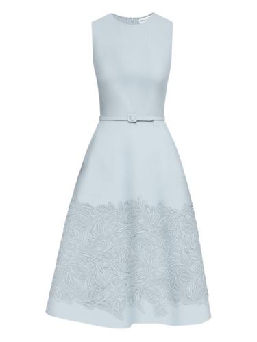 Jupe en guipure à coupe mi-longue - Oscar de la Renta - Modalova