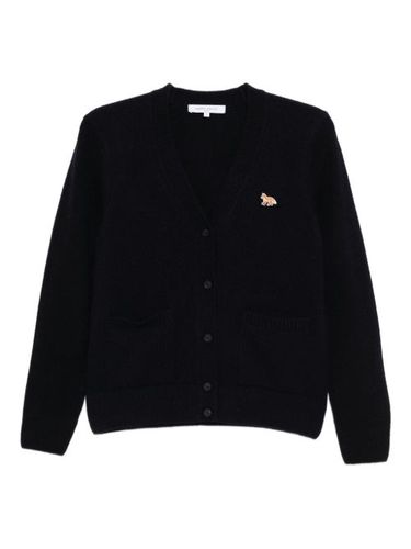 Cardigan à patch Baby Fox - Maison Kitsuné - Modalova