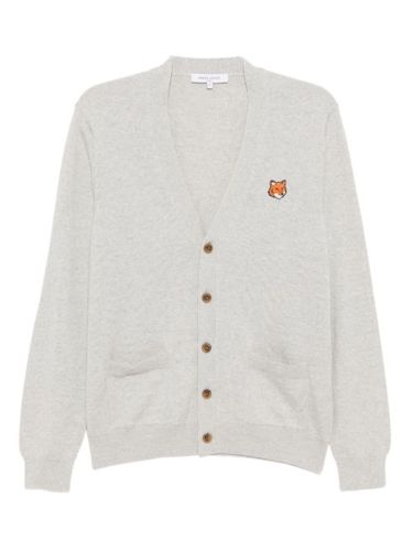 Cardigan à patch Bold Fox Head - Maison Kitsuné - Modalova