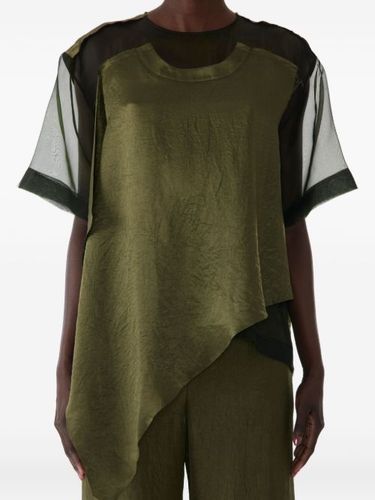 T-shirt à ourlet asymétrique - Jason Wu Collection - Modalova