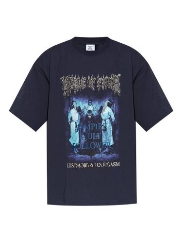 T-shirt en coton à imprimé graphique - VETEMENTS - Modalova