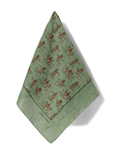 Bandana en lin à imprimé graphique - Polo Ralph Lauren - Modalova
