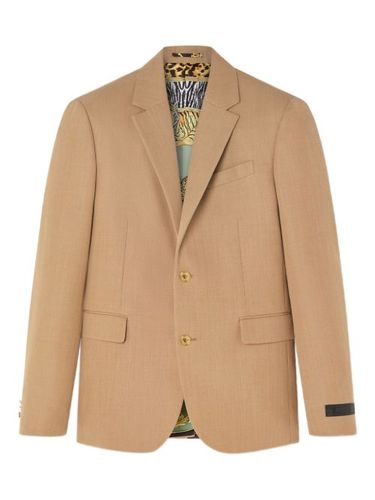 Blazer à simple boutonnage - Versace - Modalova