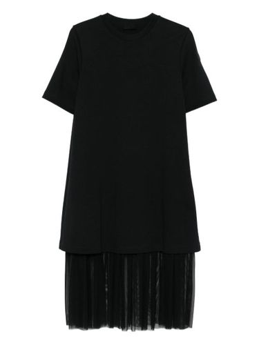 Robe mi-longue à design superposé - Moncler - Modalova