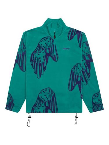 Sweat zippé en polaire à imprimé Dice - Awake NY - Modalova