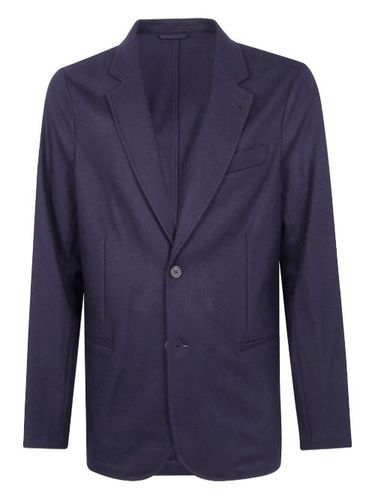 Blazer bicolore en laine - Emporio Armani - Modalova