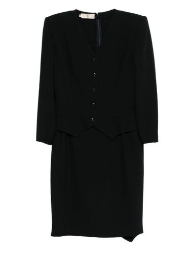Robe en laine (années 1980) - Valentino Garavani Pre-Owned - Modalova