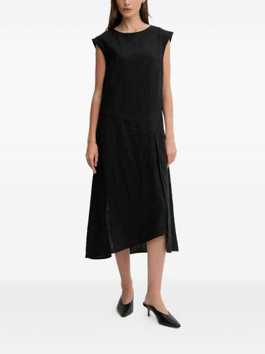 Robe asymétrique à fente latérale - Sisley - Modalova