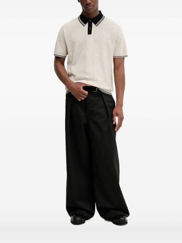 Polo en maille à design côtelé - PS Paul Smith - Modalova