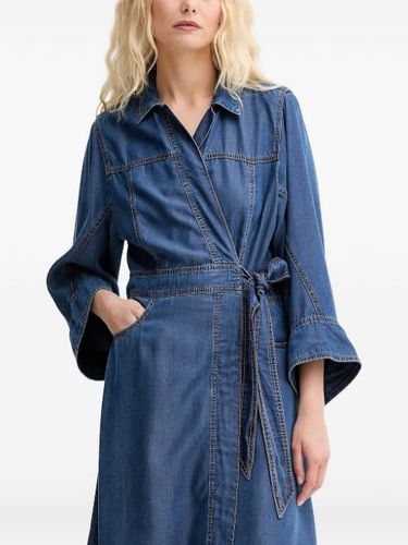 Robe portefeuille Prescott en jean - MUNTHE - Modalova