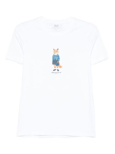 T-shirt à imprimé Dressed Fox - Maison Kitsuné - Modalova