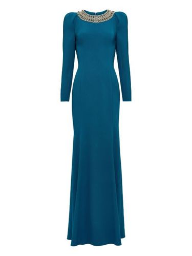 Robe longue à épaules bouffantes - Jenny Packham - Modalova