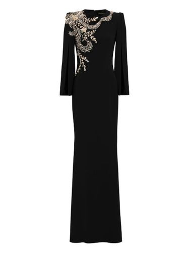 Robe longue à fleurs - Jenny Packham - Modalova