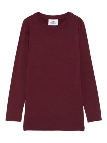 T-shirt à encolure bateau - ALPHA STUDIO - Modalova